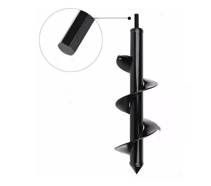 Broca Ahoyador para Plantar Jardín 8x45